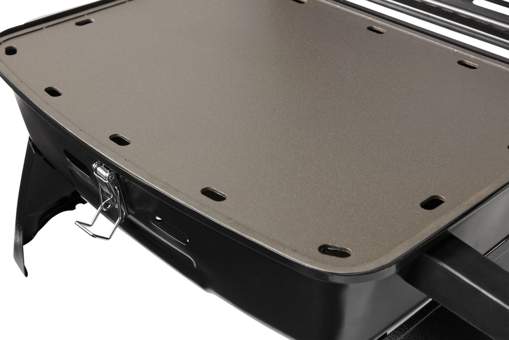 Portable 1 Burner Propane Grill with Interchangeable Griddle Plate I868872