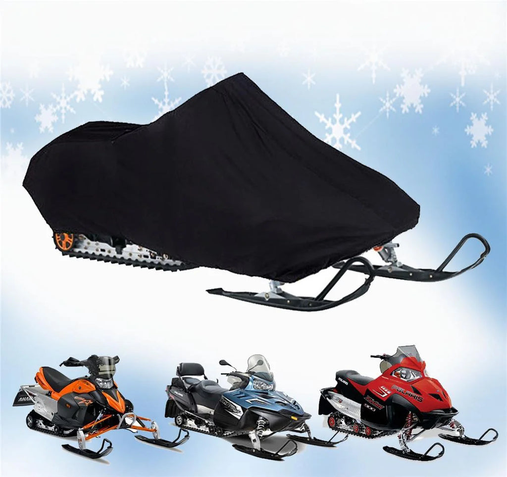 200 Denier All Black Snowmobile Cover C873527
