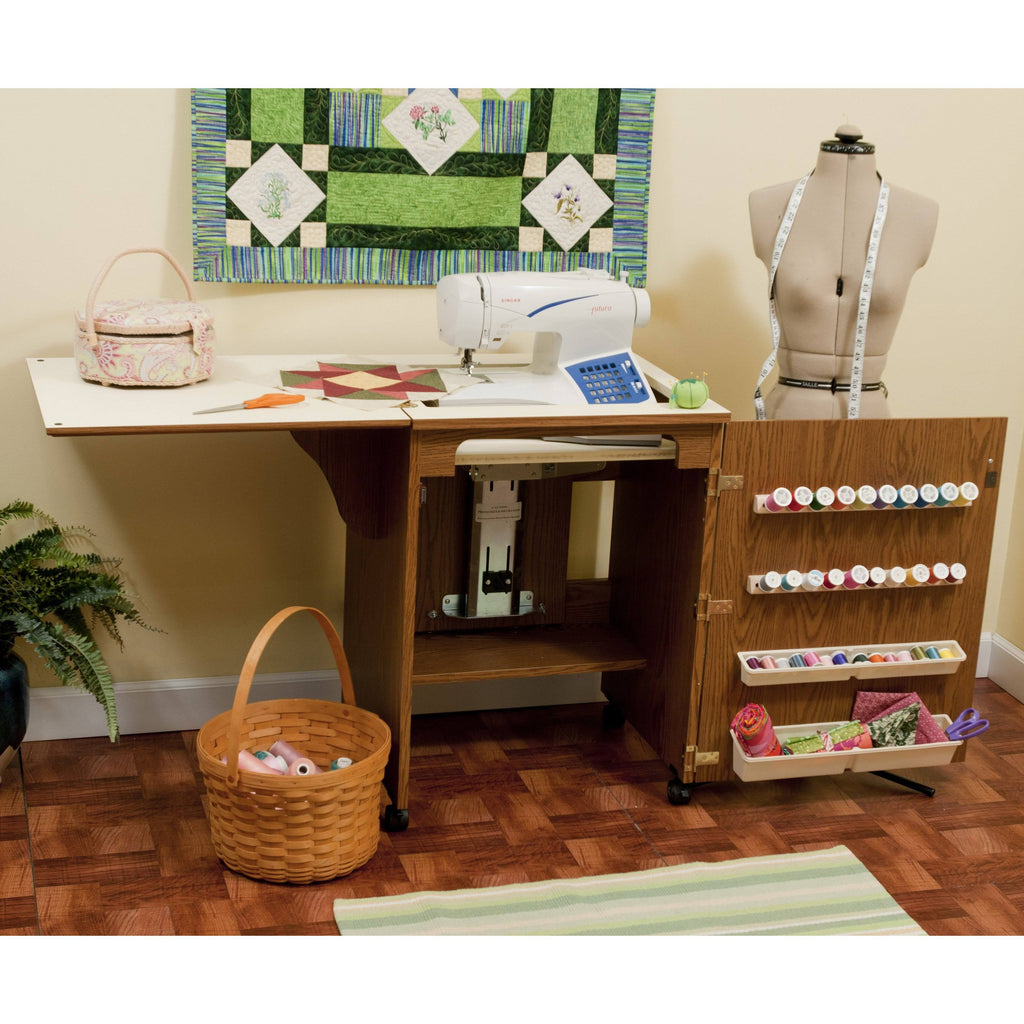 Oak Sewing Cabinet G415