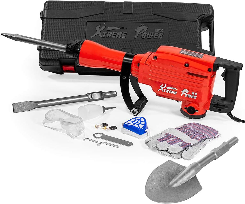 2200W Electric Demolition Concrete Breaker Jack Hammer B90407