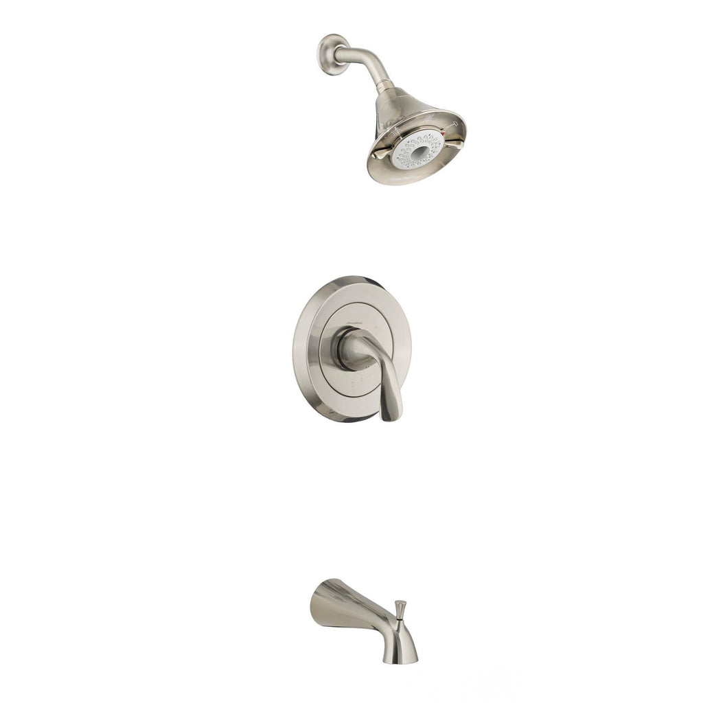 Satin Nickel Pressure Balance Bath/Shower Trim K5854