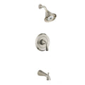 Satin Nickel Pressure Balance Bath/Shower Trim K5854