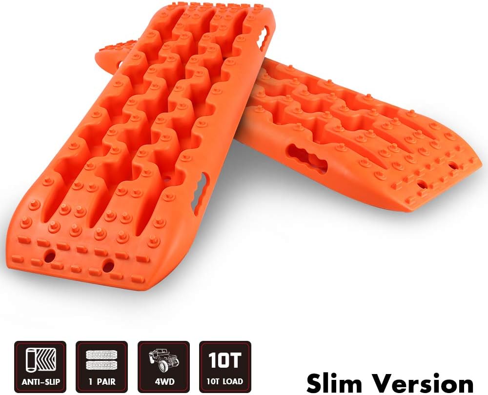 Recovery Traction Tracks Slim Set of 2, Orange-Slim Pack of 2 P314976