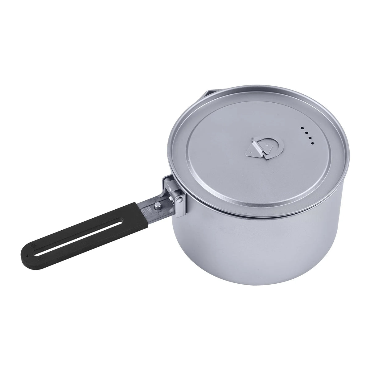 Camping Soup Pot with Lid, 2L Portable Cooking Stock Pot I9085