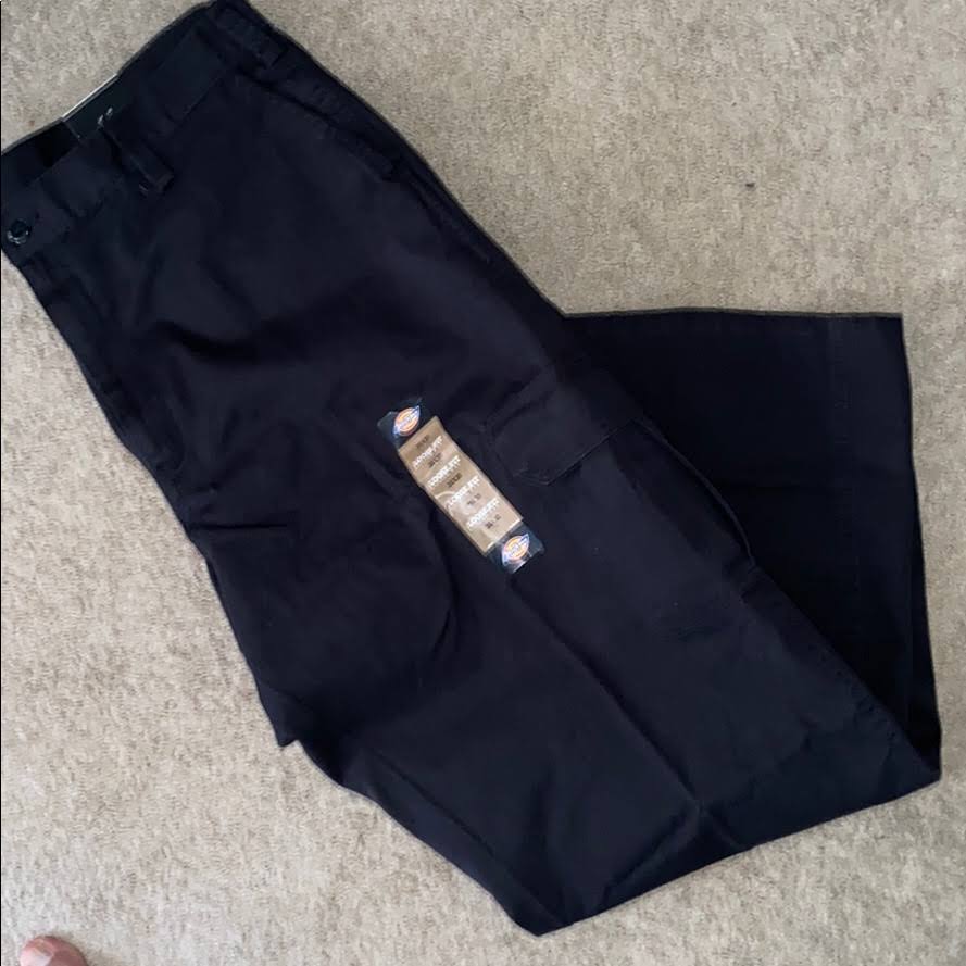 Black Premium Industrial Cargo Pant J728902
