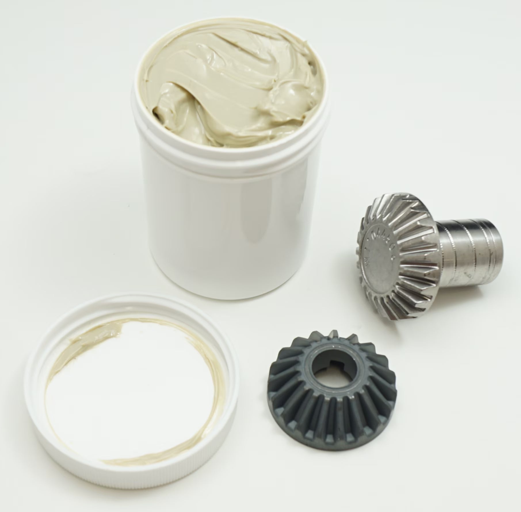 Beveled Gear Set with 3.5 oz Lubricating Grease for Mixer Repair P4094