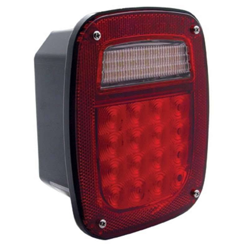 16 Red + 22 White LED Combination Light X777