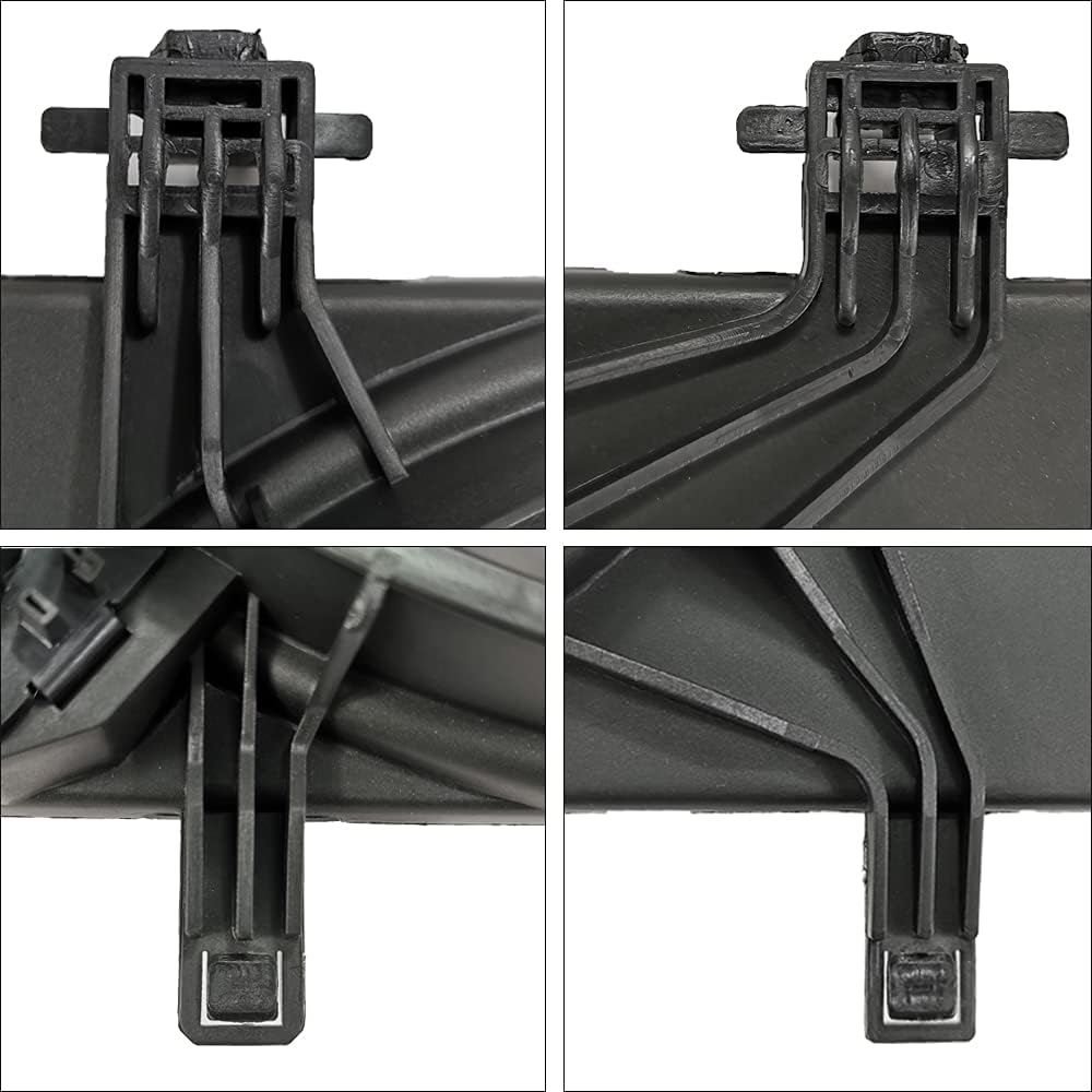 Replacement Engine Radiator Cooling Fan Assembly for Ford Fiesta L4 1.6L 2011-2019 Pack of 2 J307494