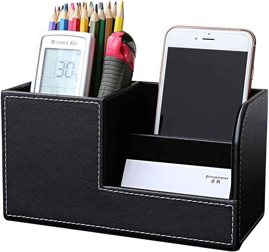 PU Leather Desktop Organizer Supplies Set C752645