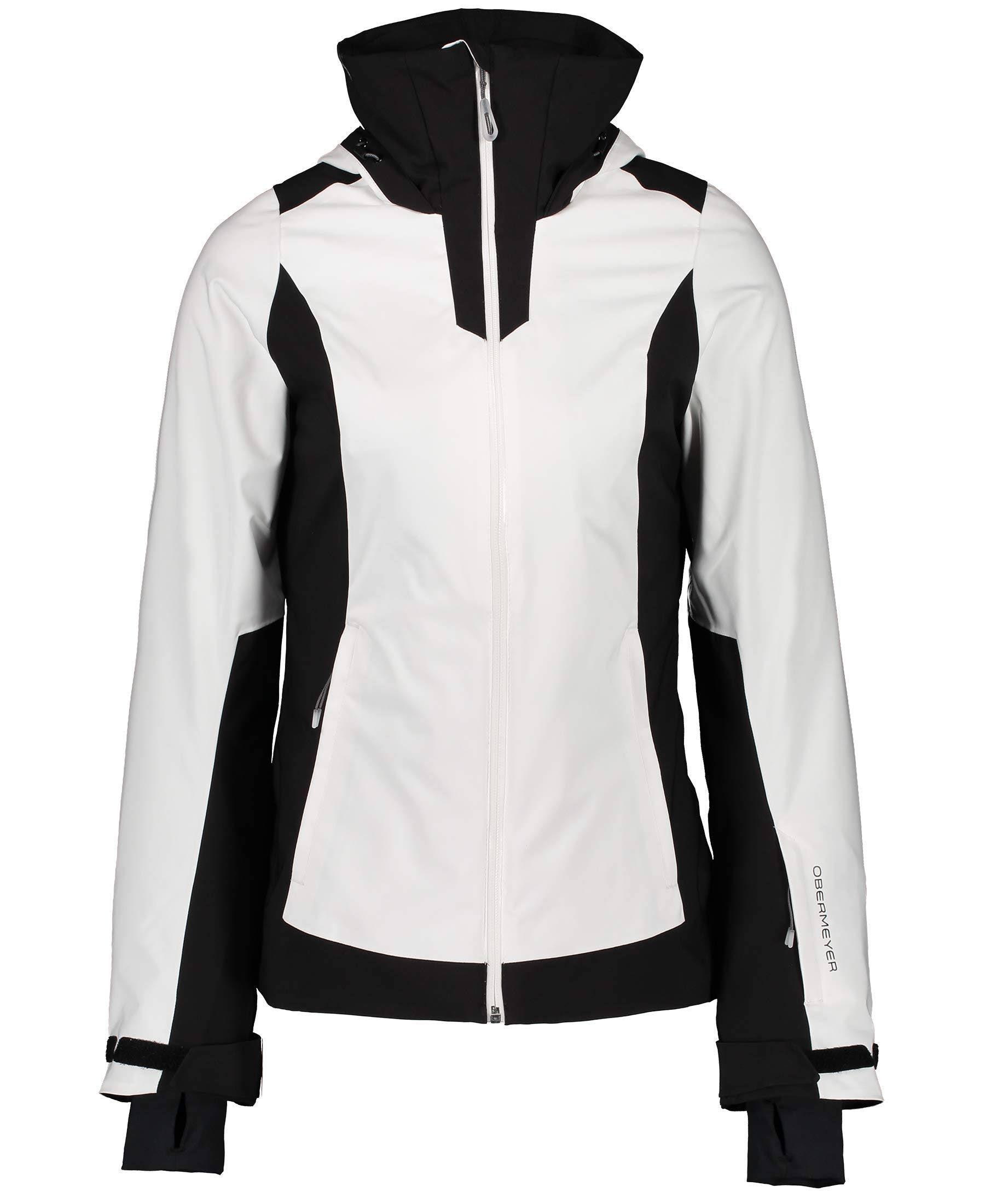 White Shell Ski Jacket T1375