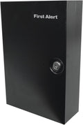 Steel Wall Mount Key Cabinet, 0.15 Cubic ft, Black, Pack of 2 Q345