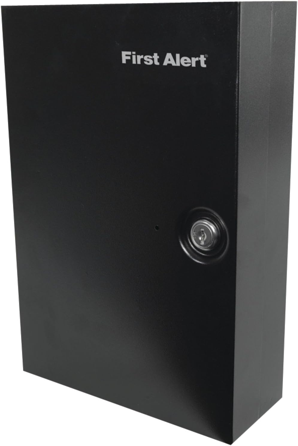 Steel Wall Mount Key Cabinet, 0.15 Cubic ft, Black, Pack of 2 Q345