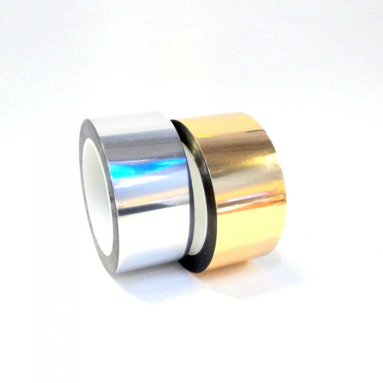 Black Metalized Polyester Film Tapes [96 Rolls] C227