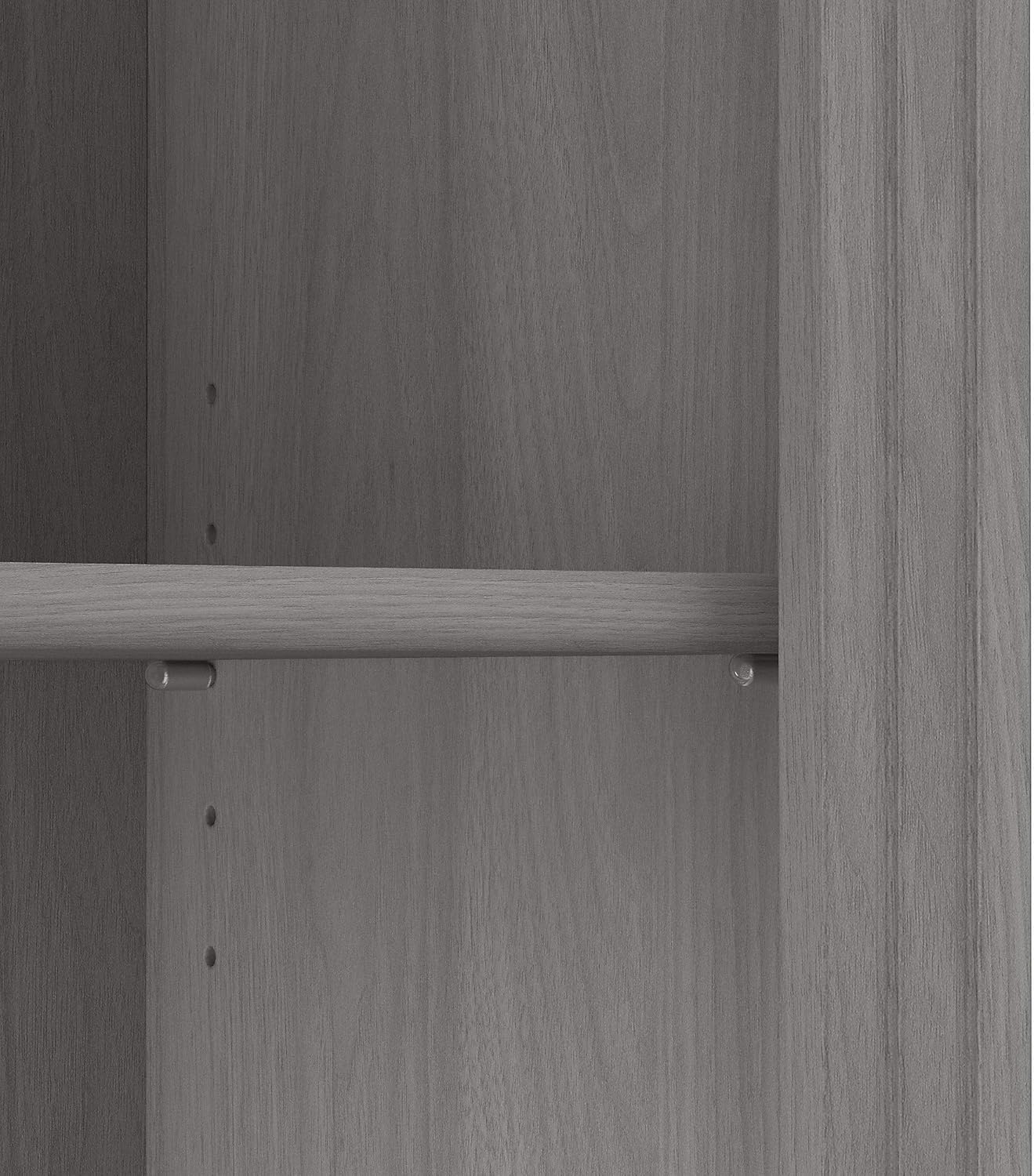 Modern Gray 5 Shelf Bookcase X466