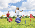 Inflatable Croquet Game Set with Balls, Wickets & Finish Flags M5395