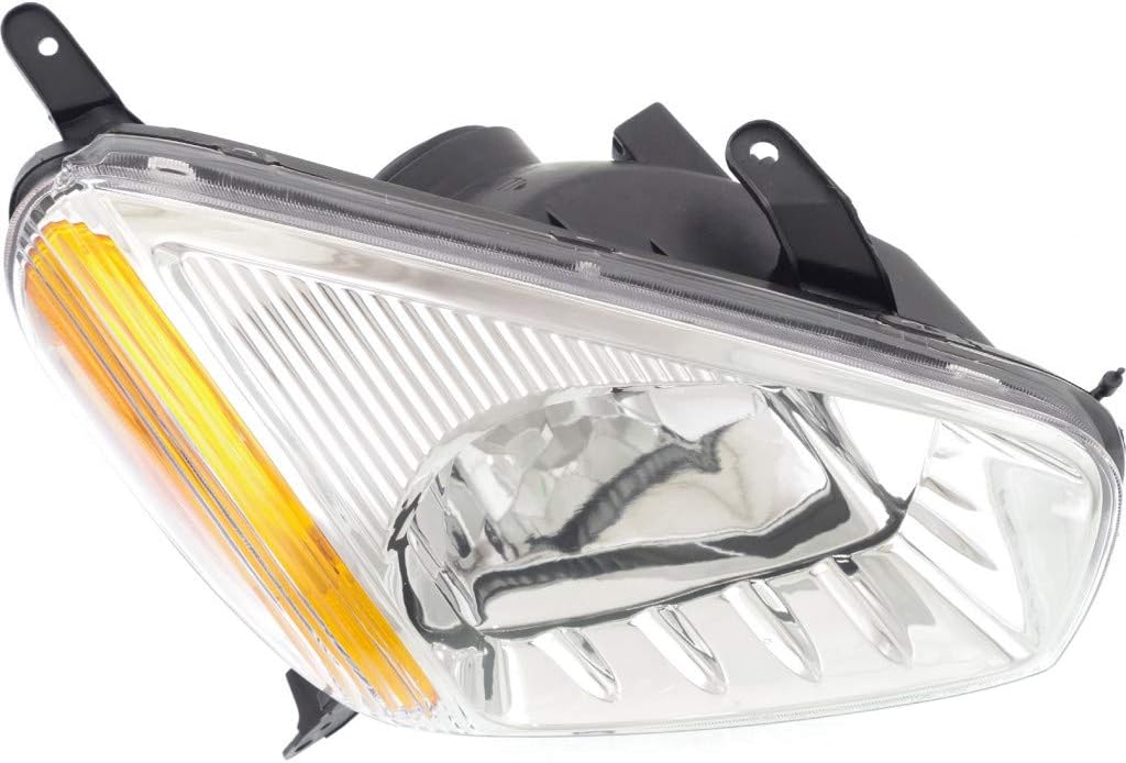 Chrome Bezel Headlight Assembly for Toyota RAV4 2001-2003 Passenger Side L6964