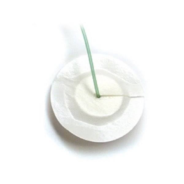 Circular Fenestrated Bordered Foam Dressing 4x2 Dia. Pad, Case of 50 S89034