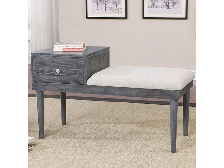 Weathered Gray Bench B3312