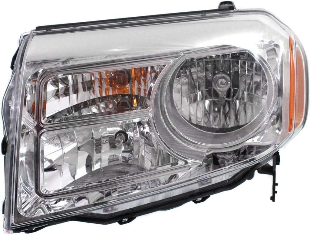 Headlight Assembly Pair for Honda Pilot 2012 2013 2014 K5184