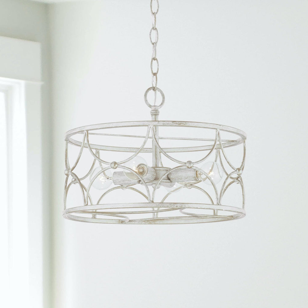 4 Light Semi Flush Mount M169