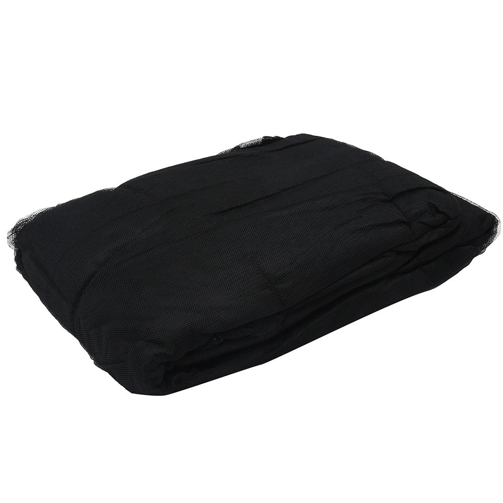 Black Mosquito Net Canopy for Double Beds W342682