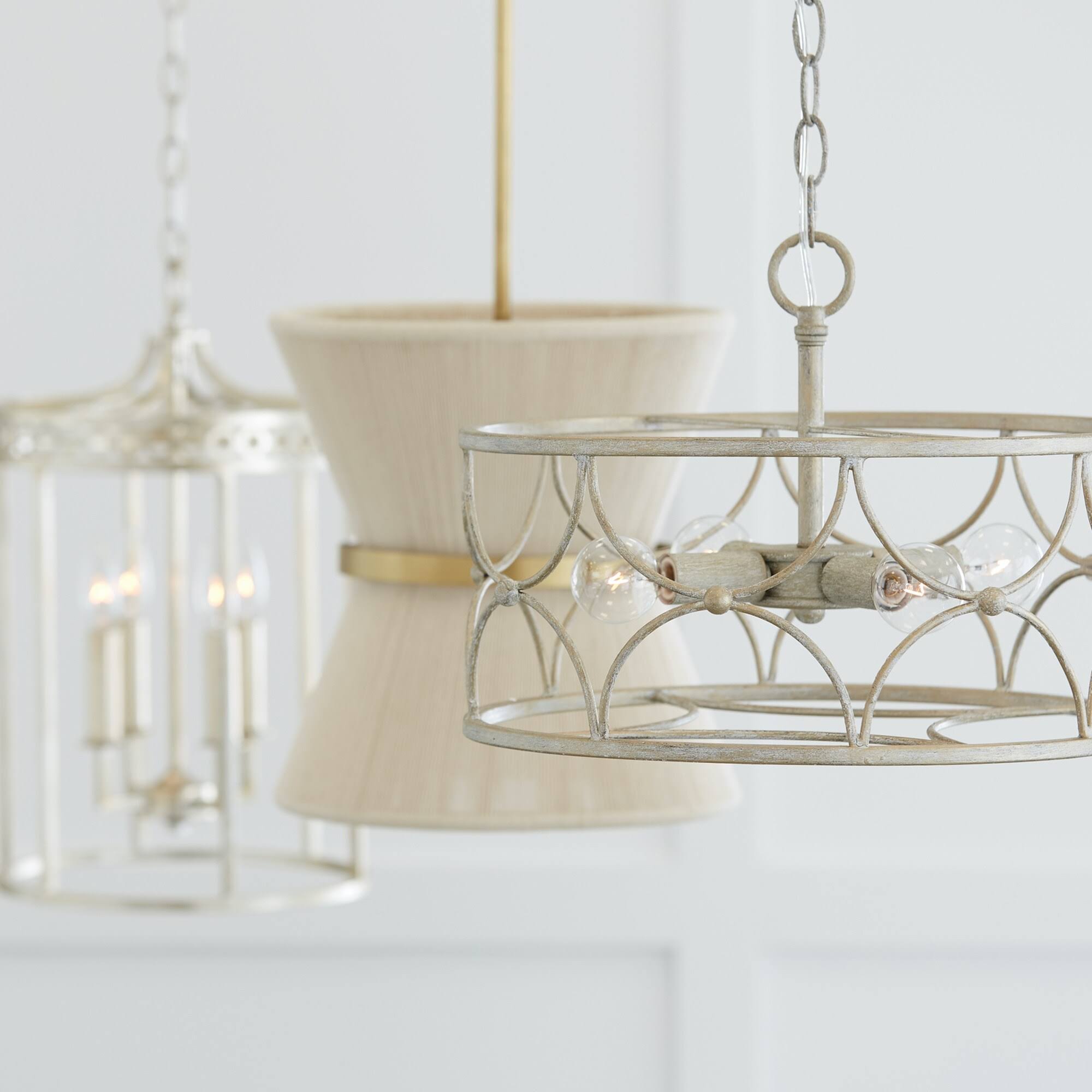 4 Light Semi Flush Mount M169