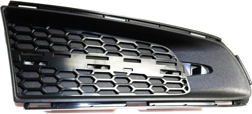 Fog Light Cover Grille for Cadillac ATS 2013 2014 Outer Passenger Side Textured Black Pack of 2 R811200