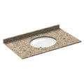 Wheat Vanity Top with Back Splash N922168