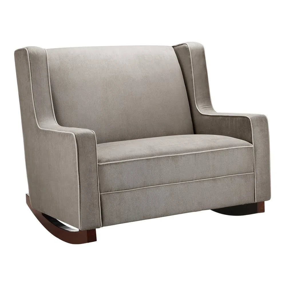 Taupe Microfiber Double Rocker L742