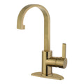 Brushed Brass Single-Handle Bathroom Faucet O600849