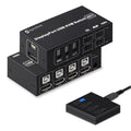 4 Port DisplayPort KVM Switch 4K@60Hz USB and DP KVM Switcher with 4 USB Cables N393687