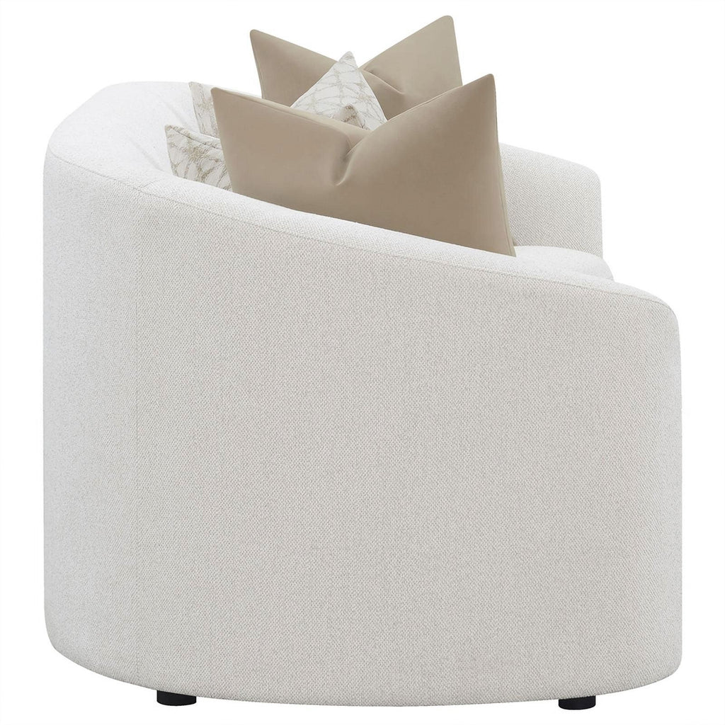 Latte Fabric Upholstered 2-piece Living Room Set D932