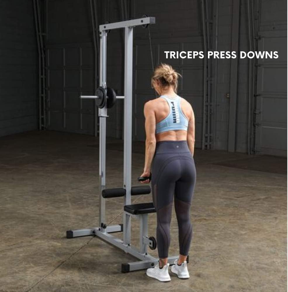 LAT and Low Row Cable Pull Down Machine W22013