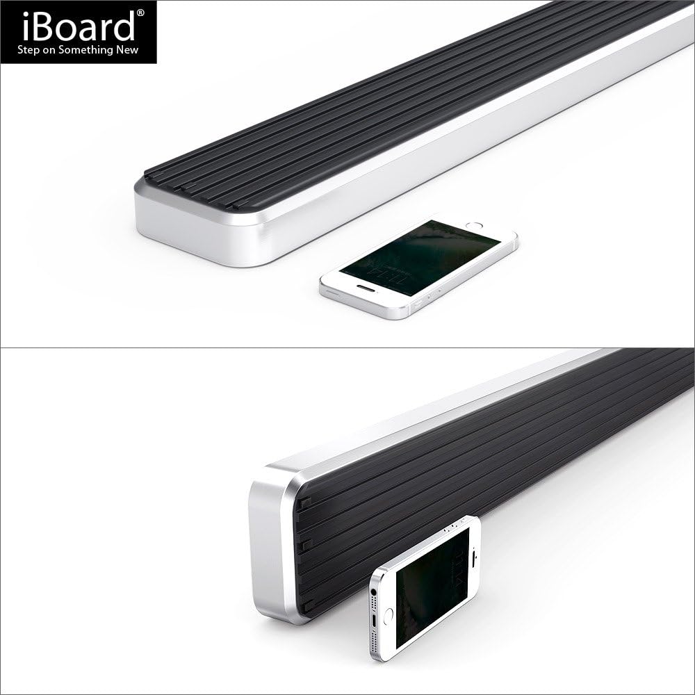 4in Running Boards for Ford F150 SuperCrew Cab C278