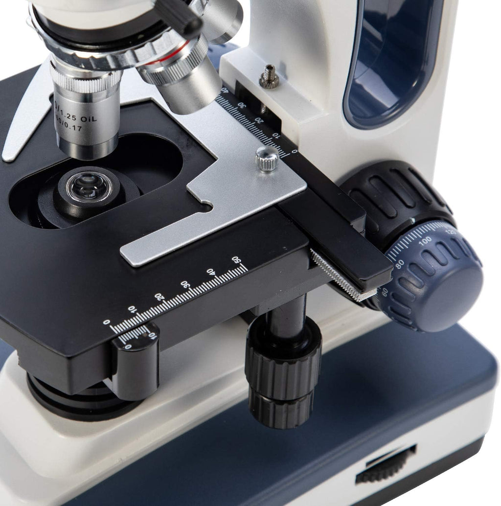 40X-2500X Magnification Trinocular Compound Lab Microscope I678