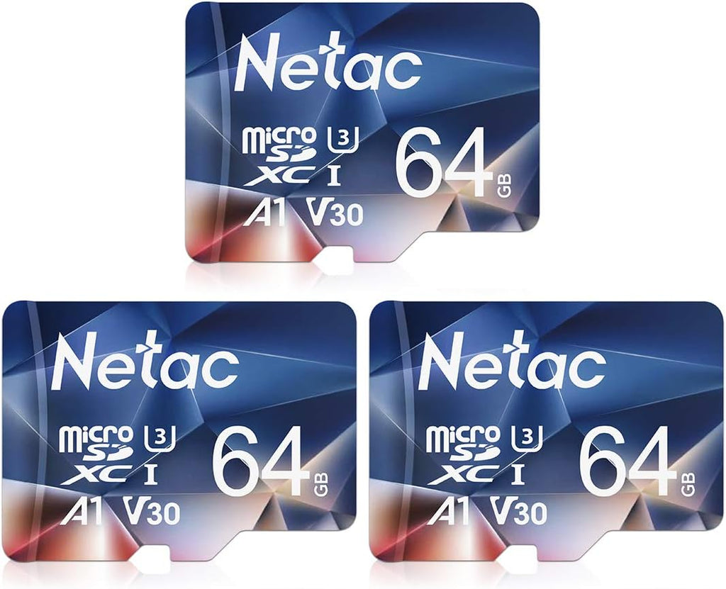 64GB 3 Packs Micro SD Card TF Memory Card Y240384