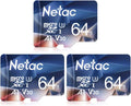 64GB 3 Packs Micro SD Card TF Memory Card Y240384