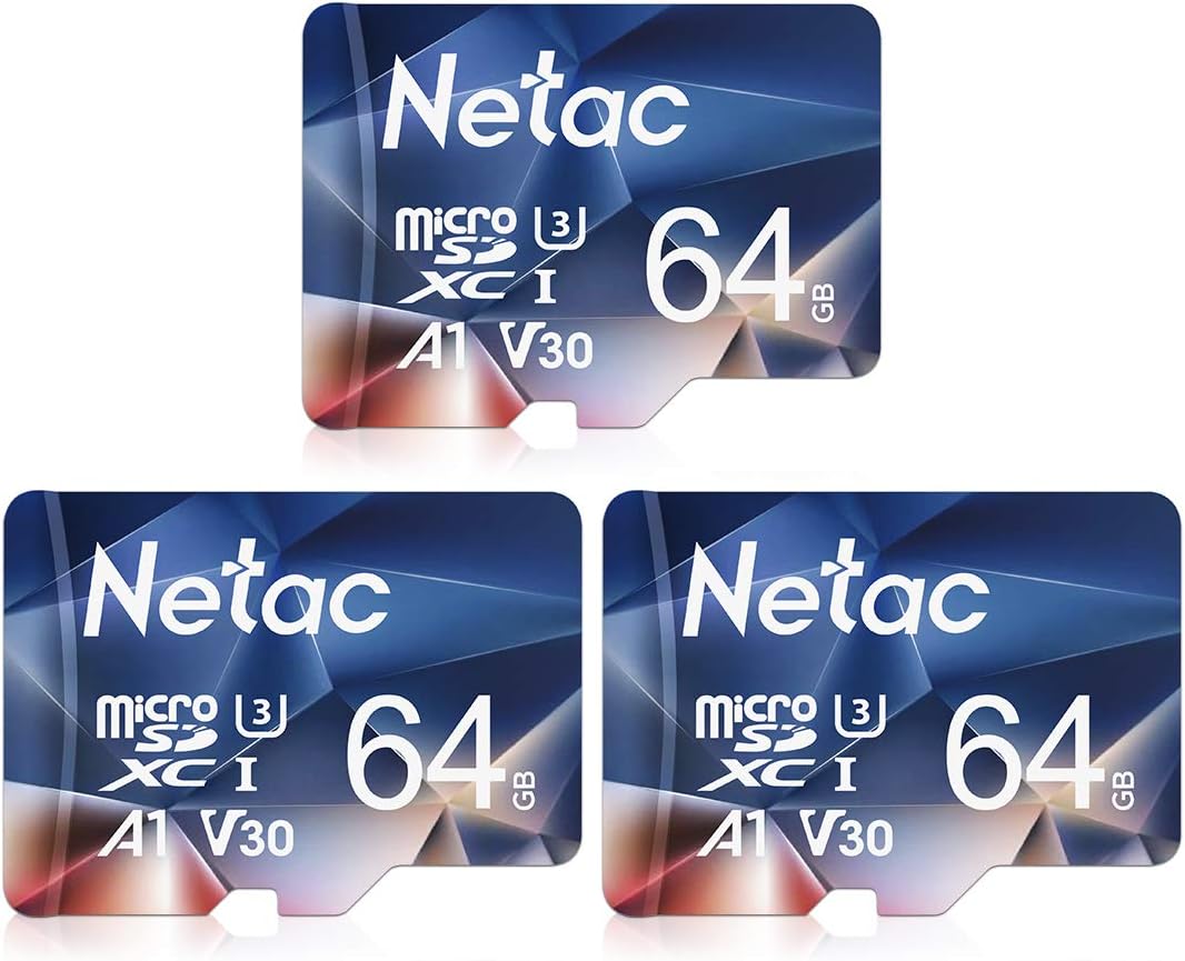 64GB 3 Packs Micro SD Card TF Memory Card Y240384