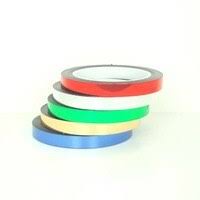 Black Metalized Polyester Film Tapes [96 Rolls] C227