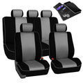 Gray Full Set Car Seat Covers M608
