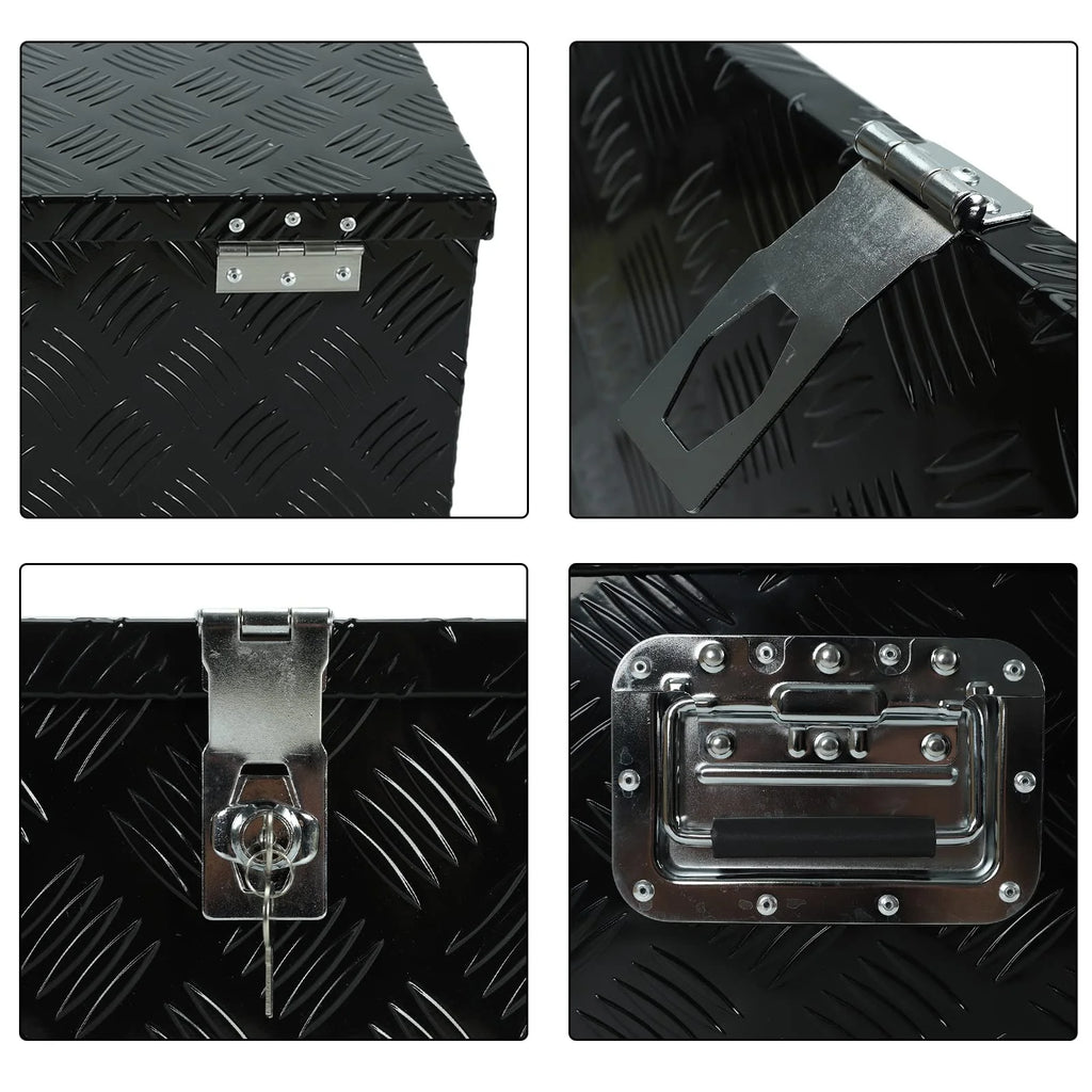 Aluminum Pickup Truck Tool Box with Tread Pattern J391700