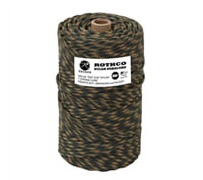 Woodland Camo Nylon Paracord 300 Ft Tube L157
