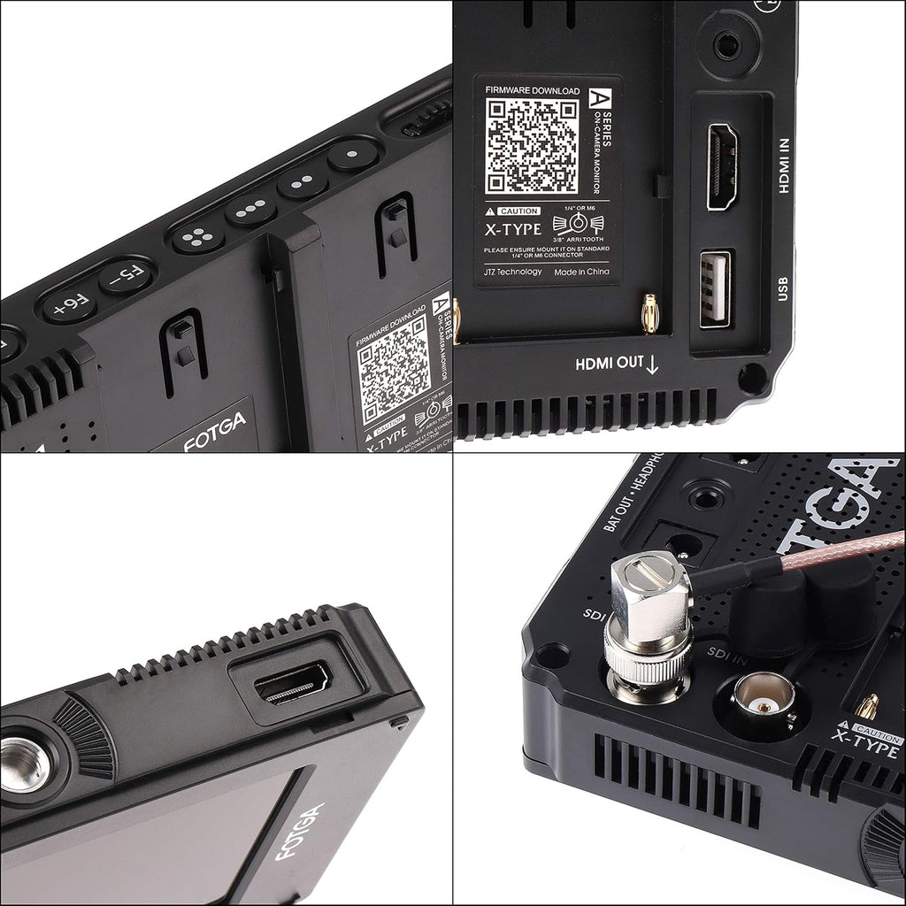 5inch Touchscreen Camera Field Monitor with HDMI 4K In/Out, Carry Case H7949
