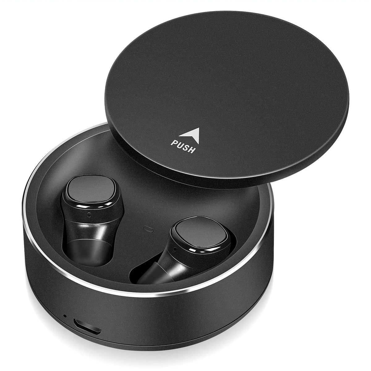 True Wireless Earbuds IPX5 Waterproof Touch Control with Mic Black K5466