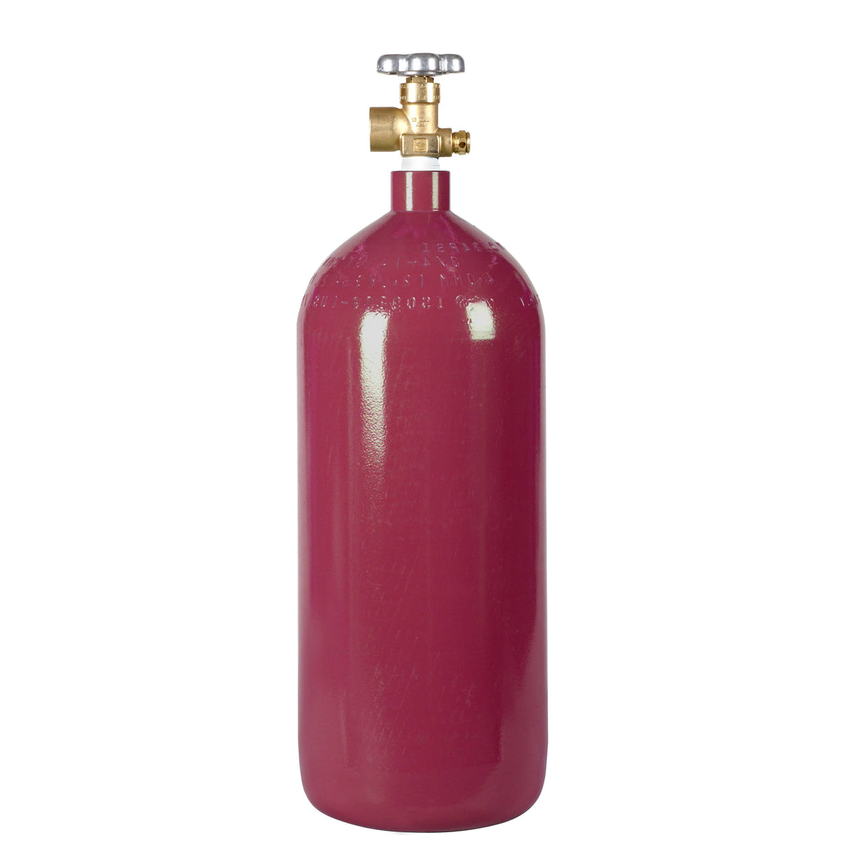 40 Cu ft Steel Helium Cylinder with CGA580 Valve B870
