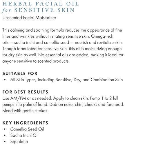 Unscented Herbal Facial Oil 15ml S85085