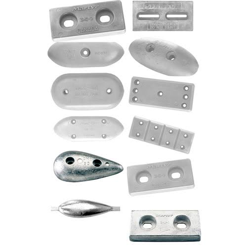 Zinc Bolt-On Hull Anode U41142