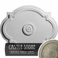 21 1/4x22W x 17 3/8x22H x 1x22P Ceiling Medallion M45135