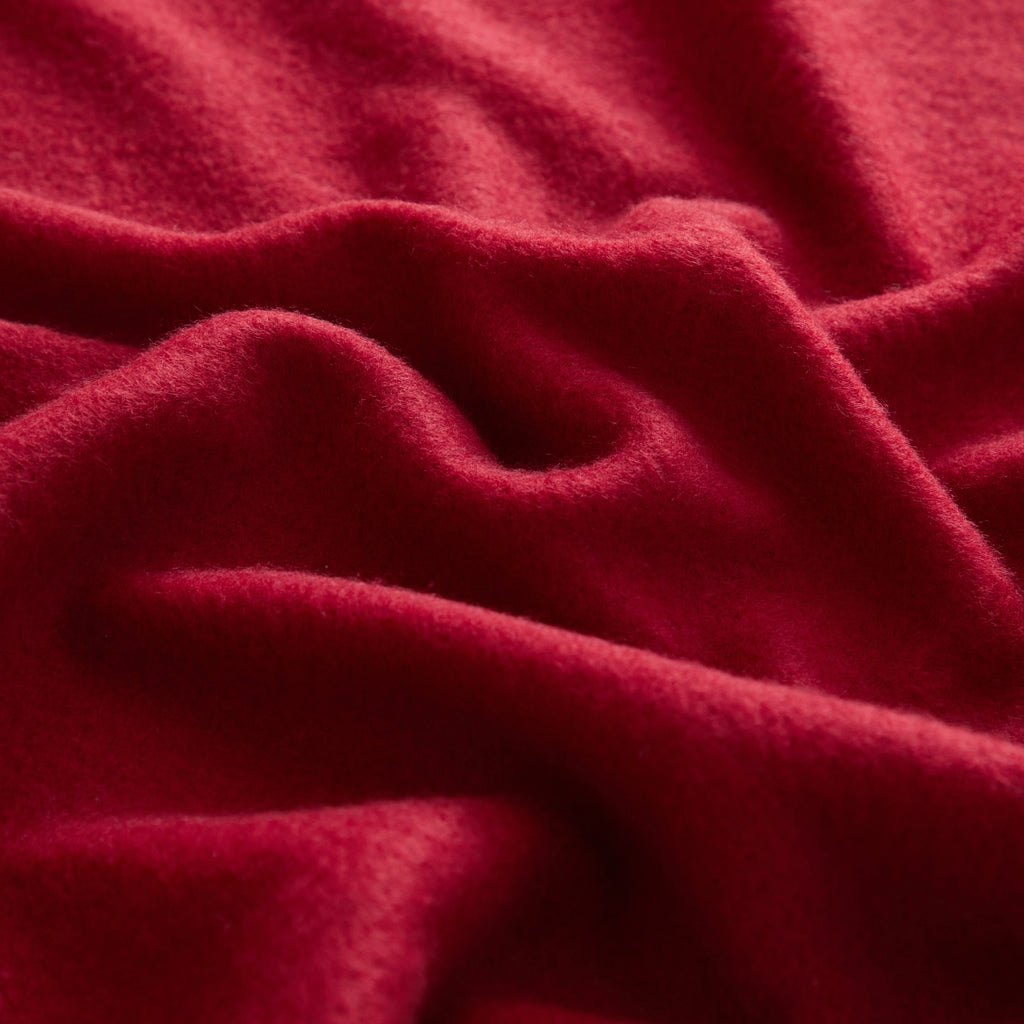 Red Plush Throw Blanket 50" x 60" F705643