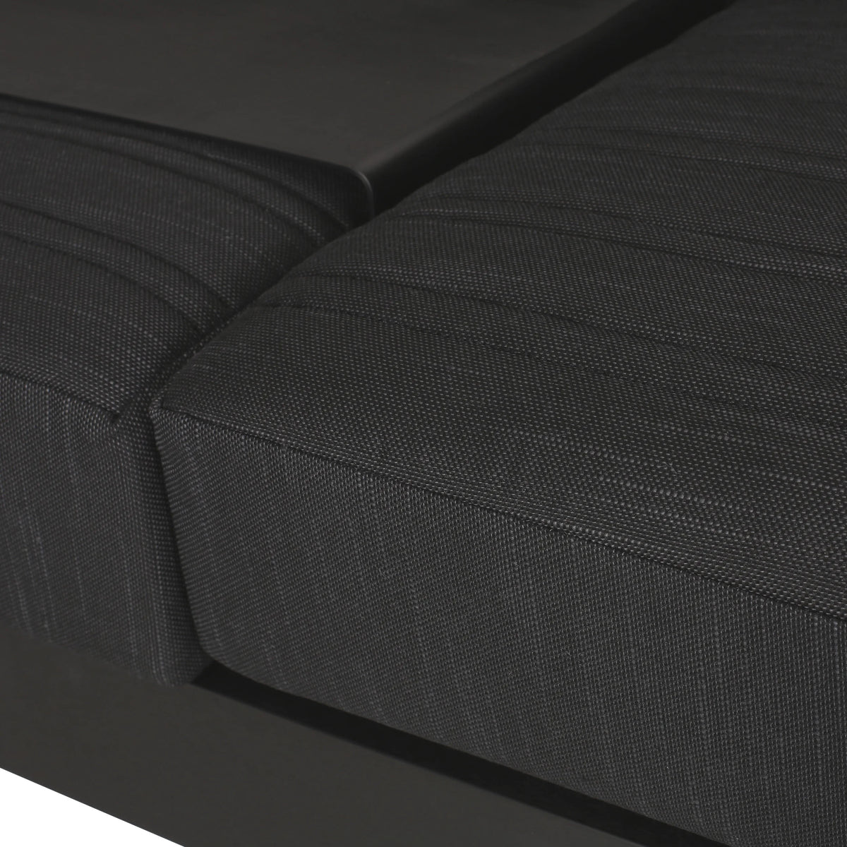 Outdoor Aluminum and Glass 6 Seater Sofa Chat Set with Cushions K5065